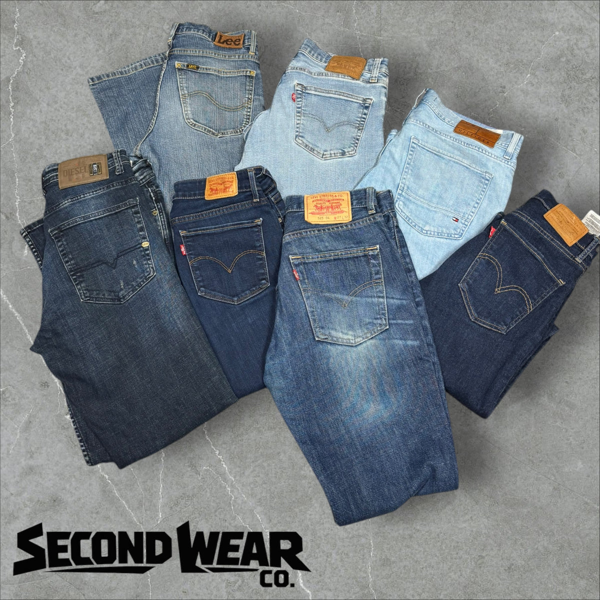 BOX 5 JEANSÓW MARKOWYCH DO ODSPRZEDAŻY 🔥📦