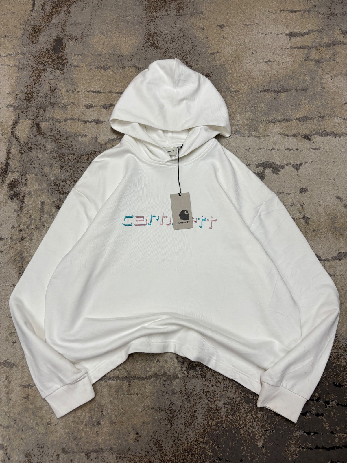 Bluza Carhartt hoodie, damskie w bardzo dobrym stanie rozmiar L, widok z przodu