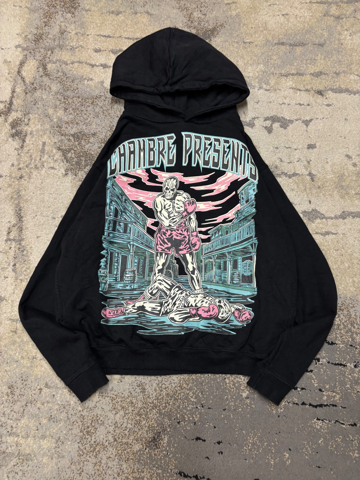 Bluza Japan style hoodie, męskie w bardzo dobrym stanie rozmiar M, detal