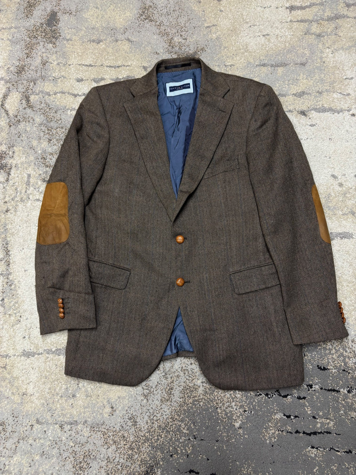 Marynarka Tommy Hilfiger, męskie w bardzo dobrym stanie rozmiar XL, widok z przodu