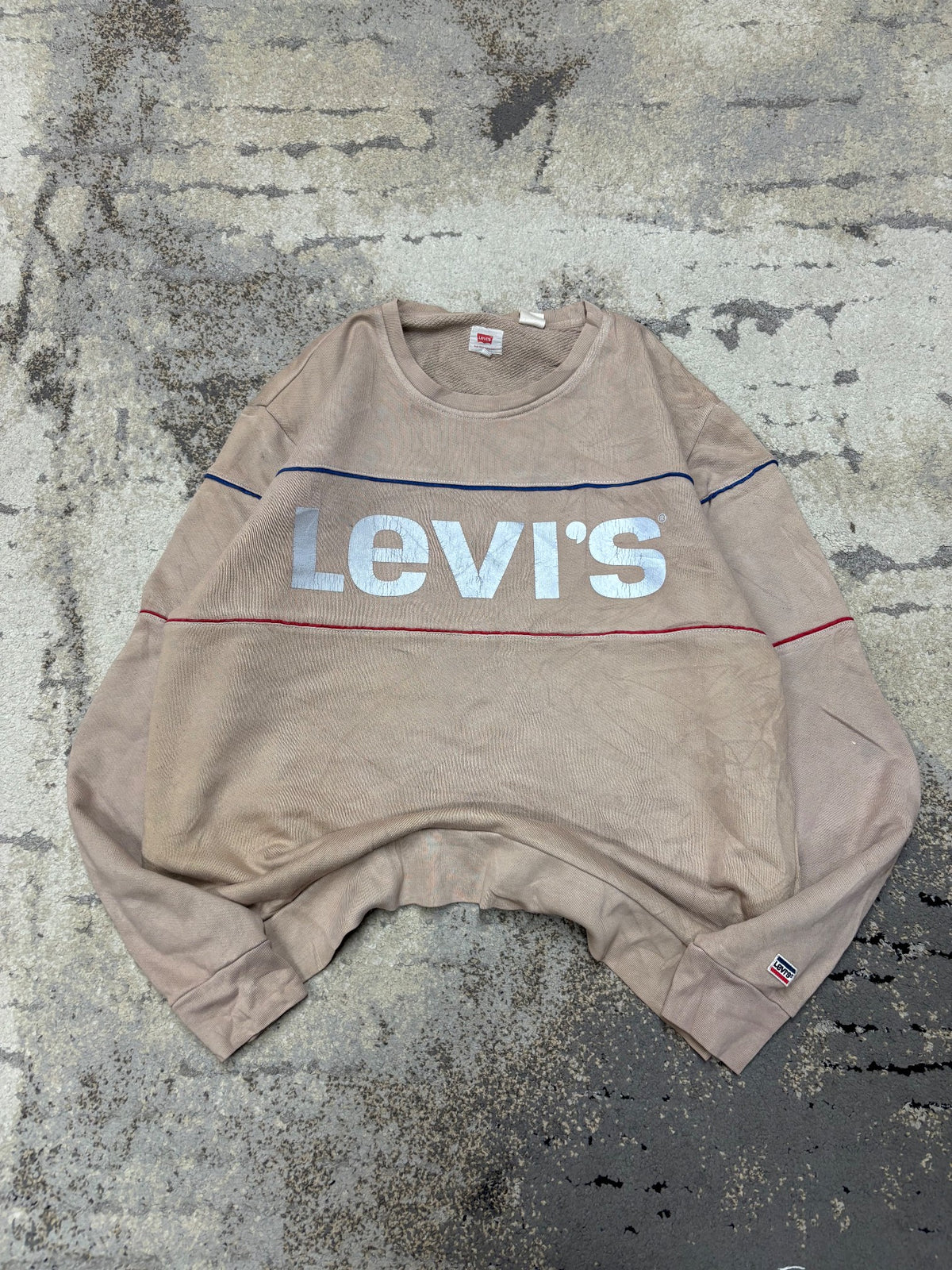 Levi's Bluza LEVI’S crevneck, damskie w bardzo dobrym stanie rozmiar XL, widok z przodu