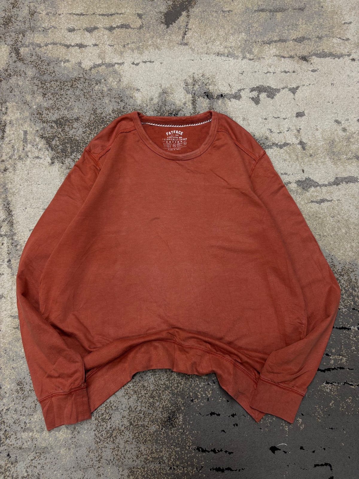 FatFace Bluza Fat Face vintage retro y2k, damskie w bardzo dobrym stanie rozmiar XL, widok z przodu