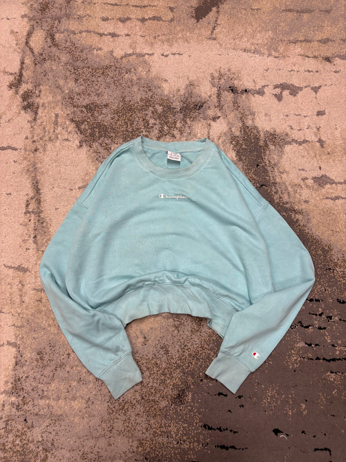 Bluza Champion crevneck, damskie w bardzo dobrym stanie rozmiar L, widok z przodu