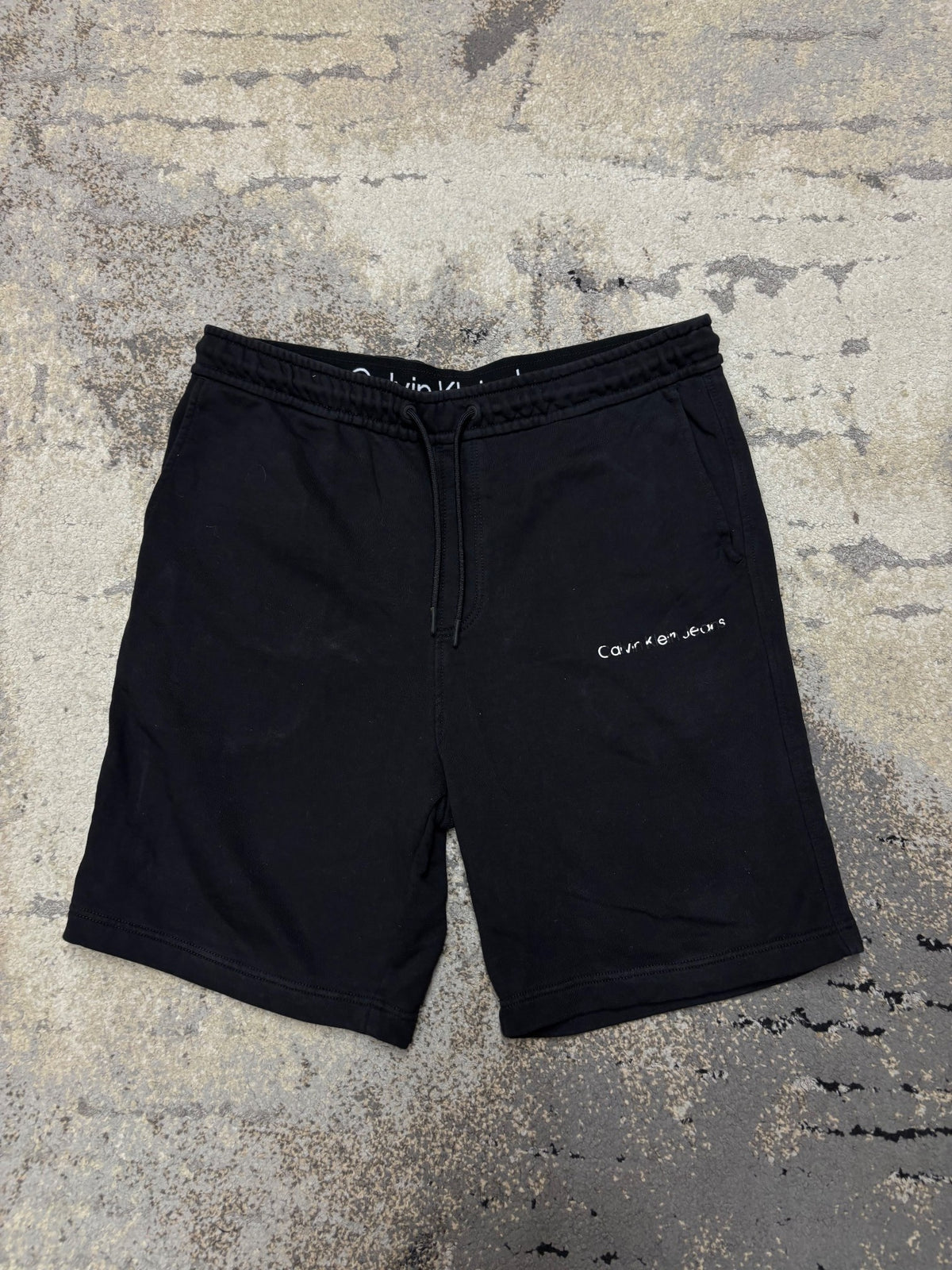 Spodenki Calvin Klein, męskie w bardzo dobrym stanie rozmiar XXL, detal