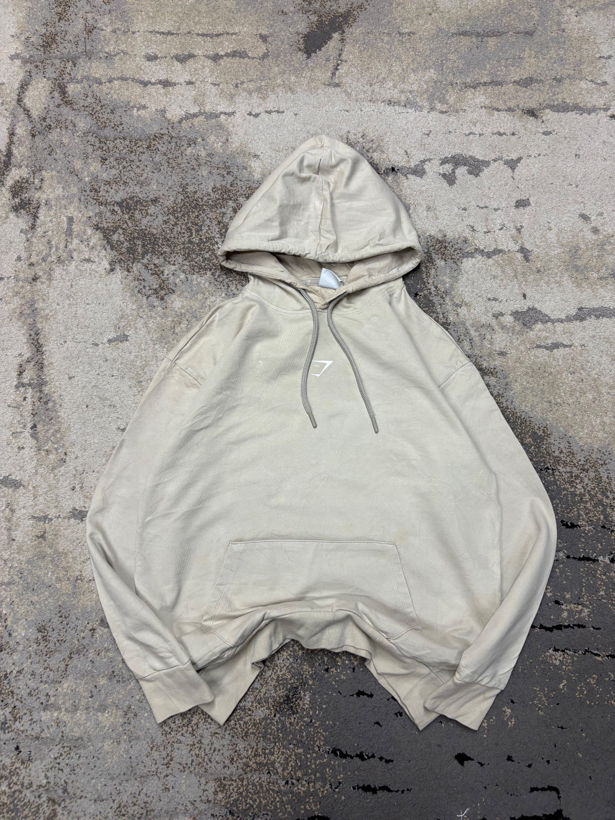 Bluza GymShark hoodie, damskie w dobrym stanie rozmiar XS, widok z przodu