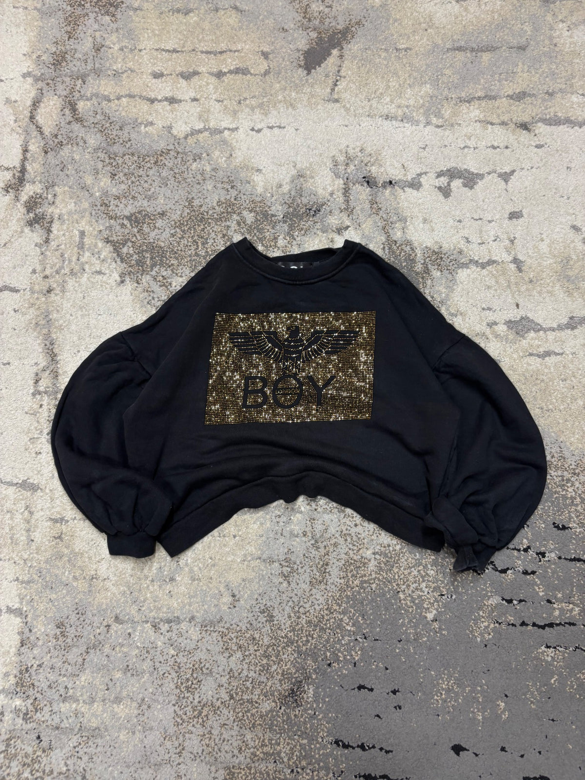Bluza Japan style crevneck, damskie w bardzo dobrym stanie rozmiar XS, widok z przodu