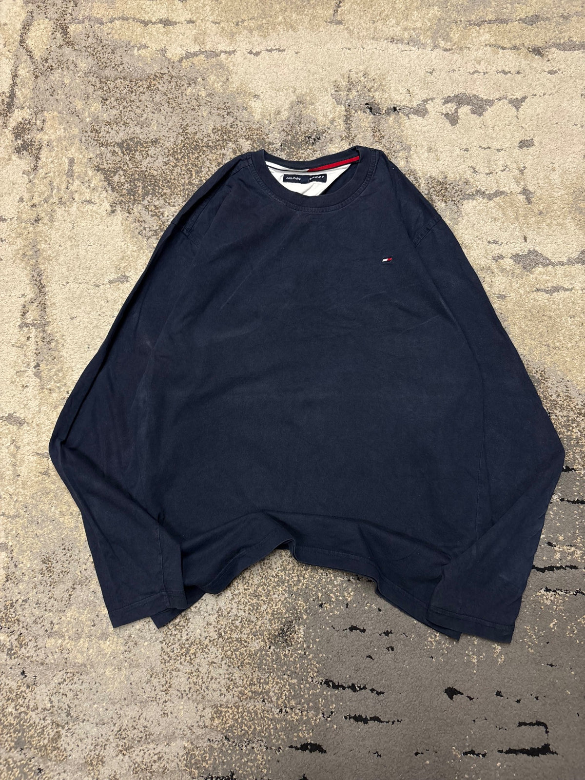 Bluzka Tommy Hilfiger, męskie w bardzo dobrym stanie rozmiar L, detal