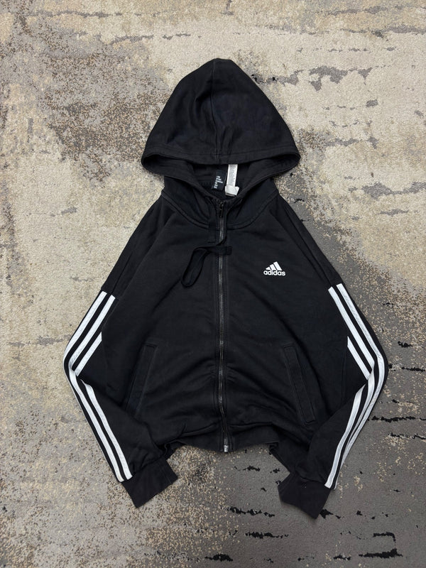 Bluza Adidas zipp, damskie w bardzo dobrym stanie rozmiar S, widok z przodu