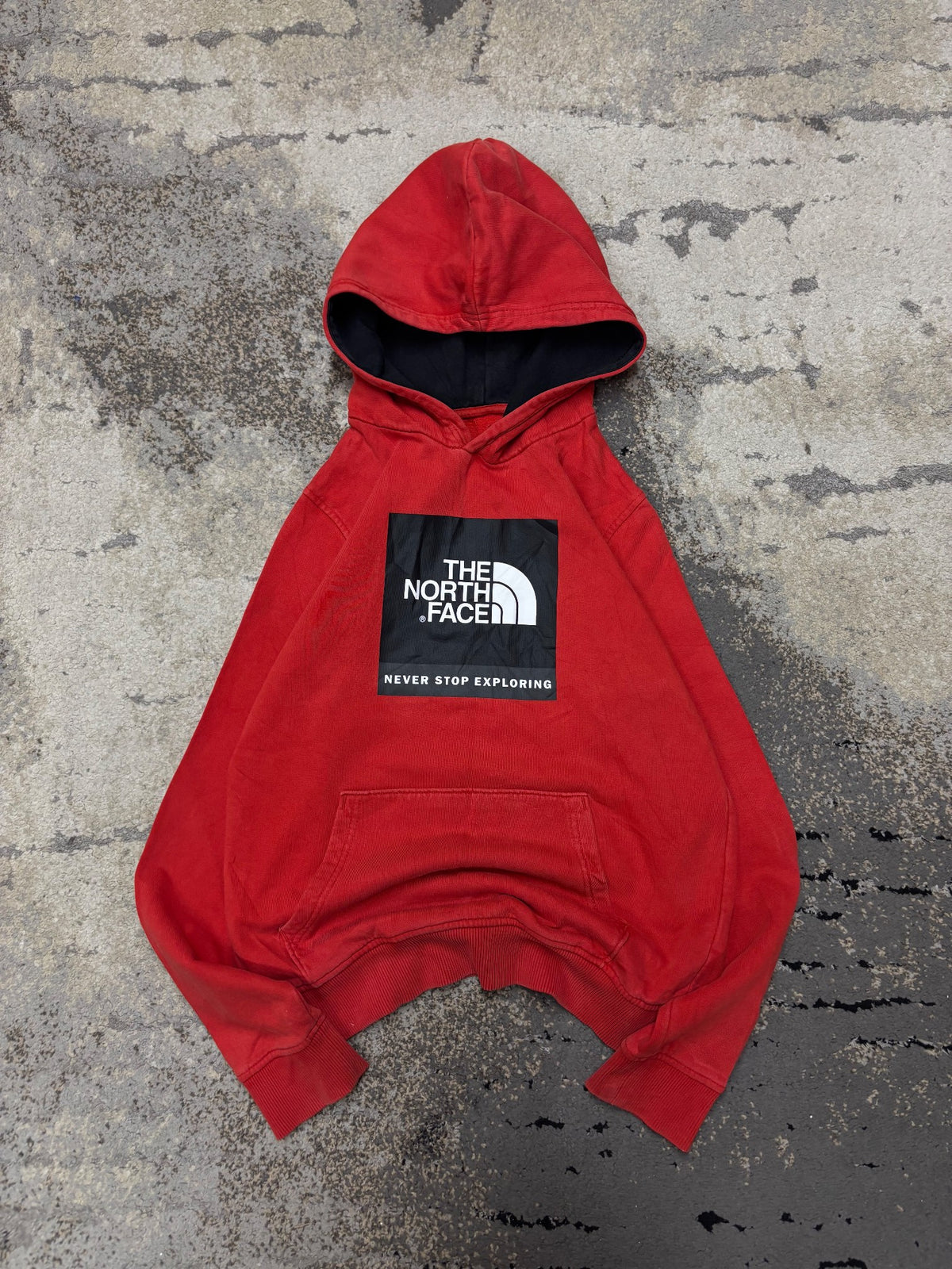 Bluza The North Face hoodie, dziecięce w bardzo dobrym stanie rozmiar 164 cm / 14 lat, detal