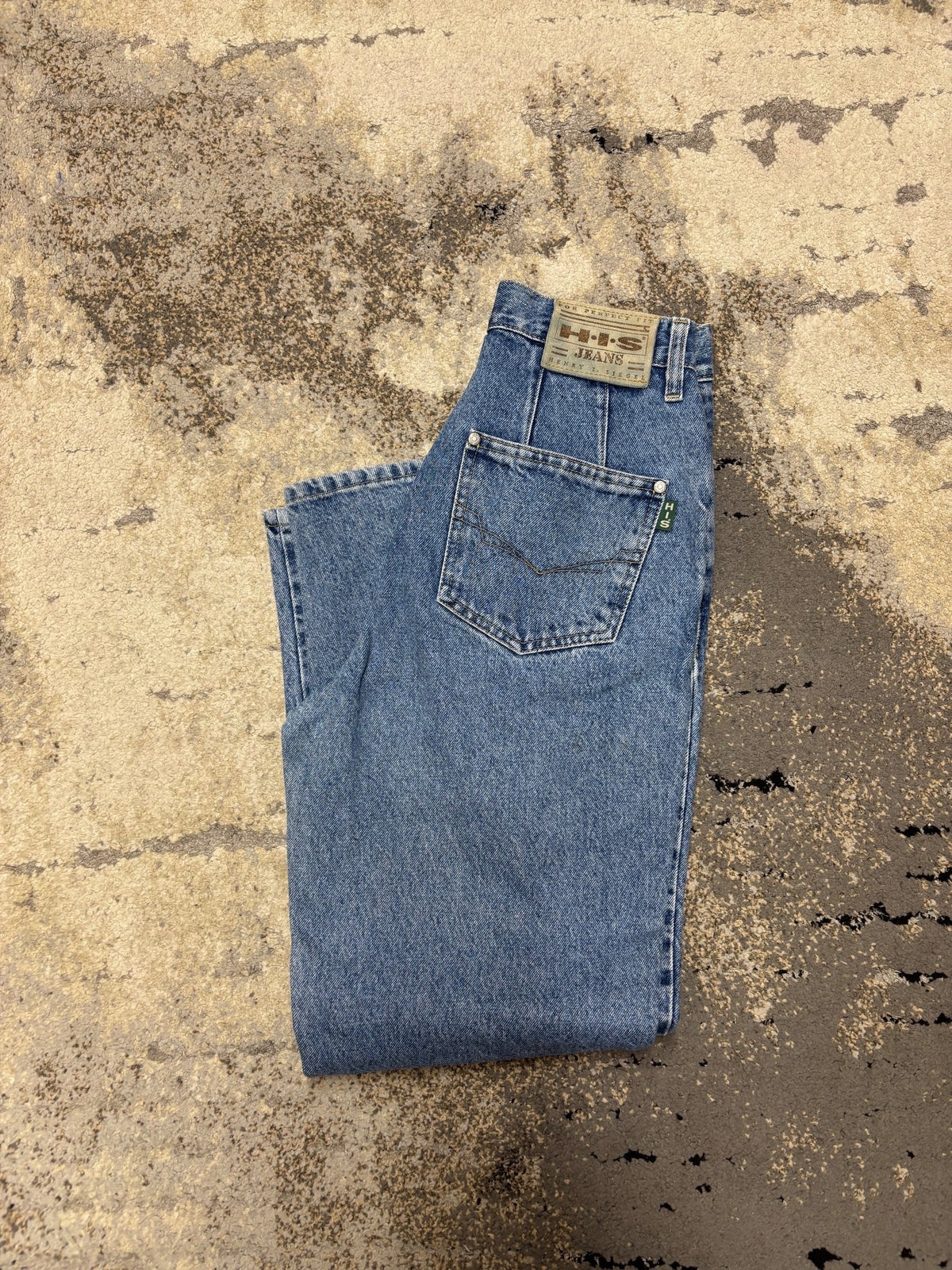 Japan Style Jeansy vintage retro y2k, damskie w bardzo dobrym stanie rozmiar M, detal