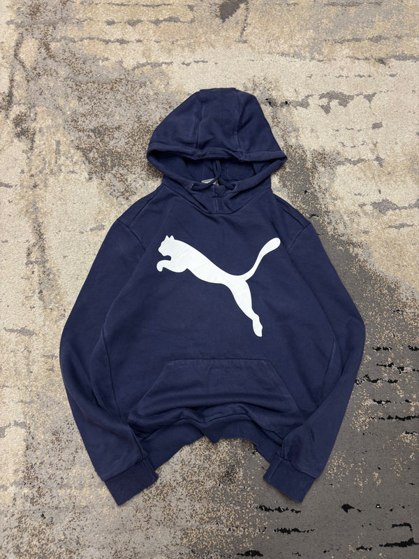 Bluza Puma hoodie, męskie w bardzo dobrym stanie rozmiar S, widok z przodu