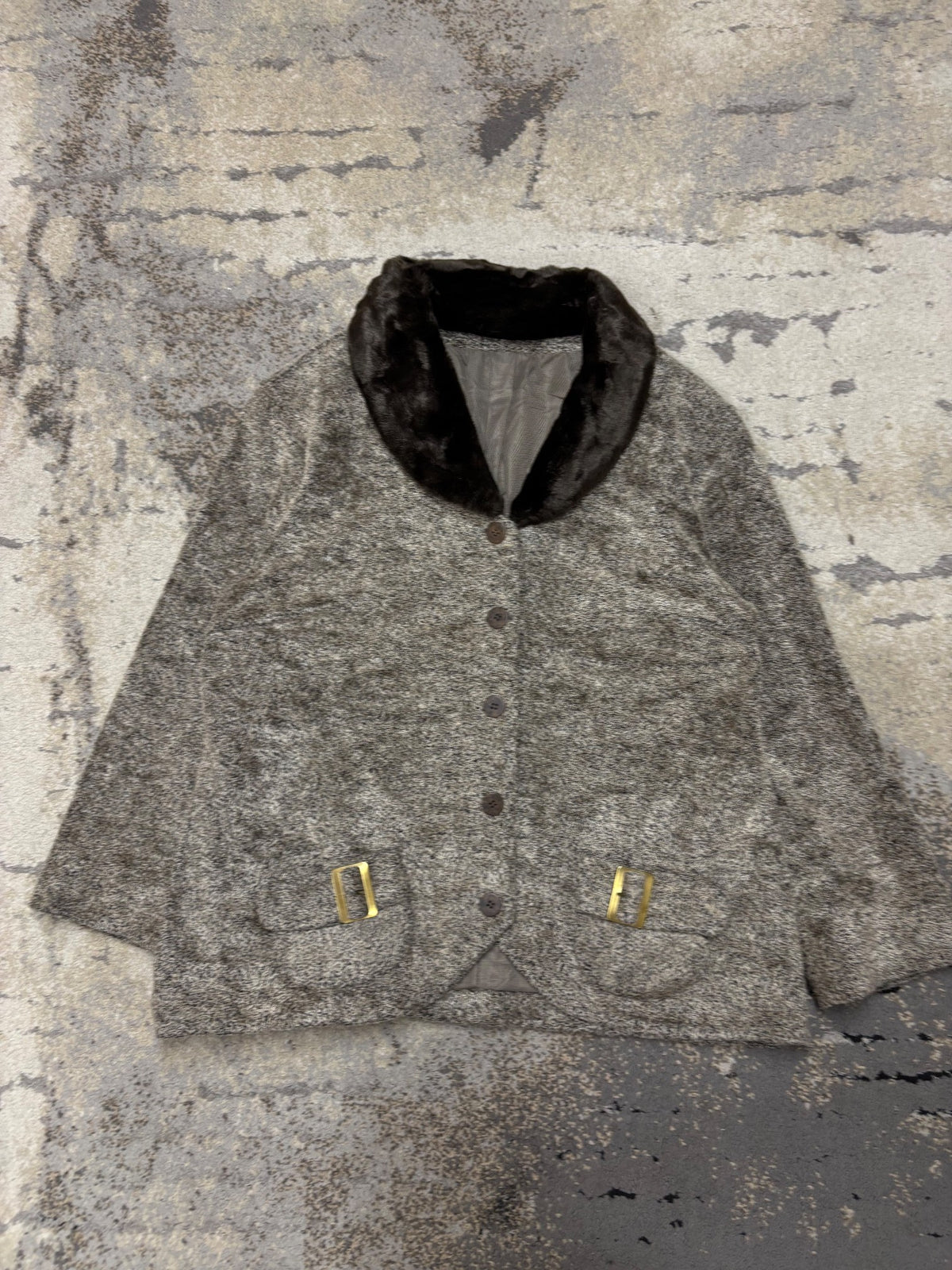 Japan Style Żakiet damski vintage, damskie w bardzo dobrym stanie rozmiar M, widok z przodu