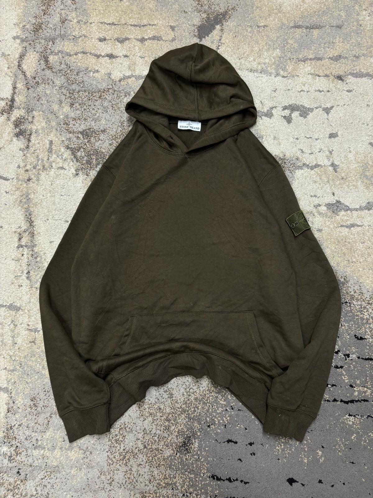 Bluza hoodie Stone Island, męskie w bardzo dobrym stanie rozmiar XL, widok z przodu