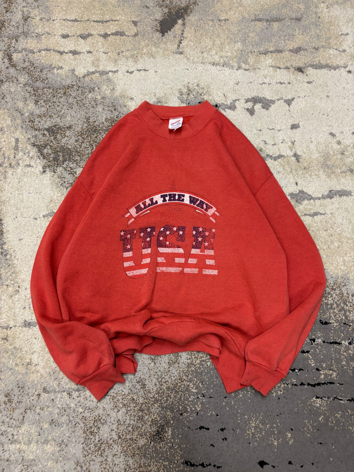 Bluza Japan style retro y2k crewneck, męskie w bardzo dobrym stanie rozmiar XL, widok z przodu