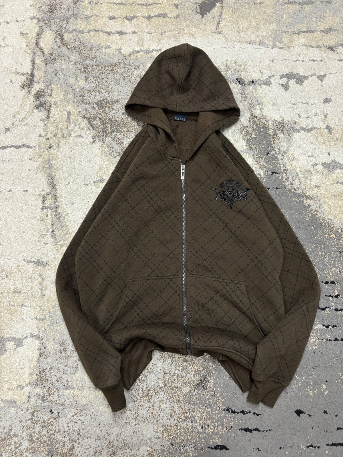 Bluza Japan style zipp, męskie w bardzo dobrym stanie rozmiar XXL, widok z przodu