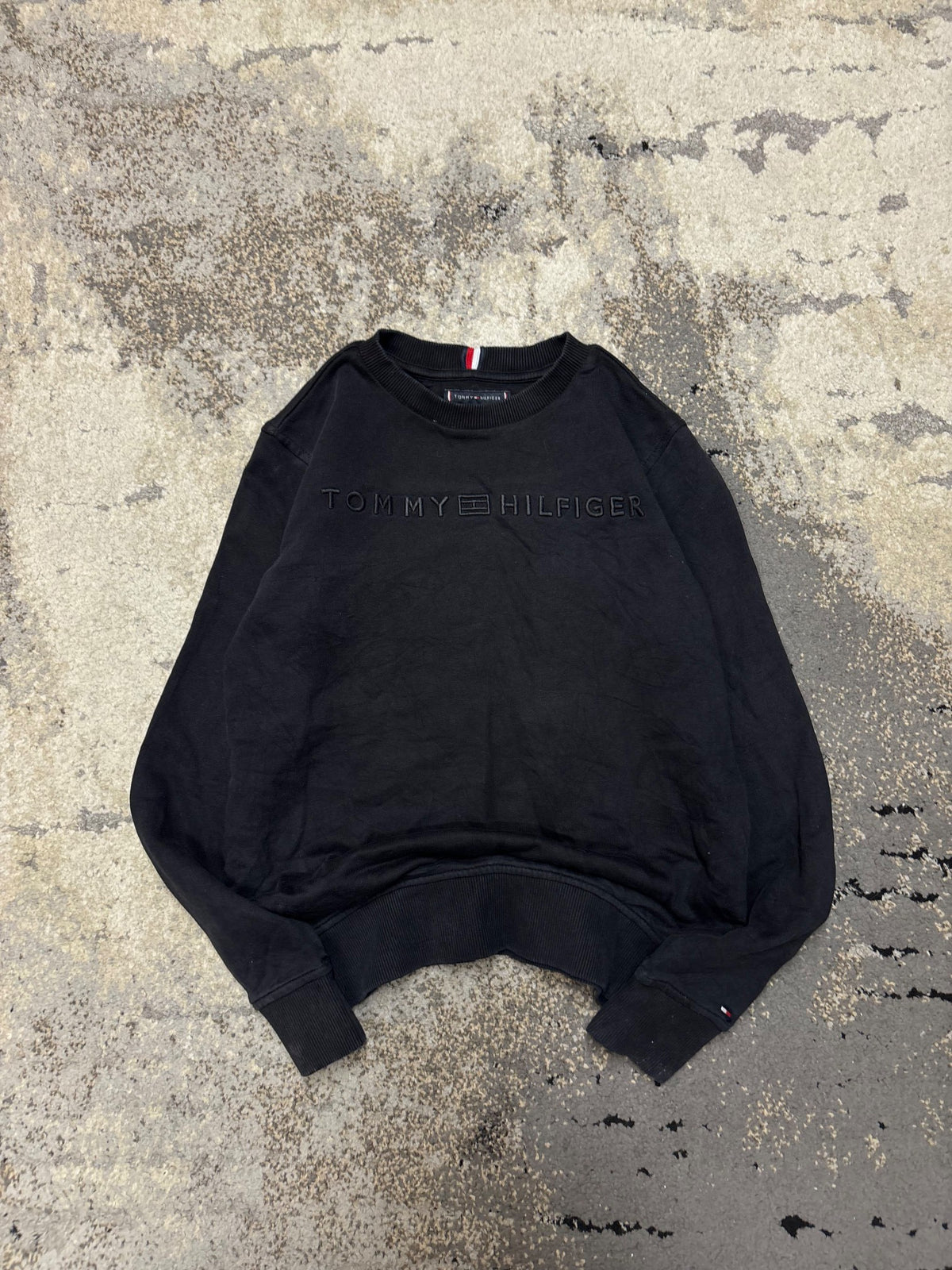 Bluza Tommy Hilfiger crevneck, dziecięce w bardzo dobrym stanie rozmiar 152 cm / 12 lat, widok z przodu