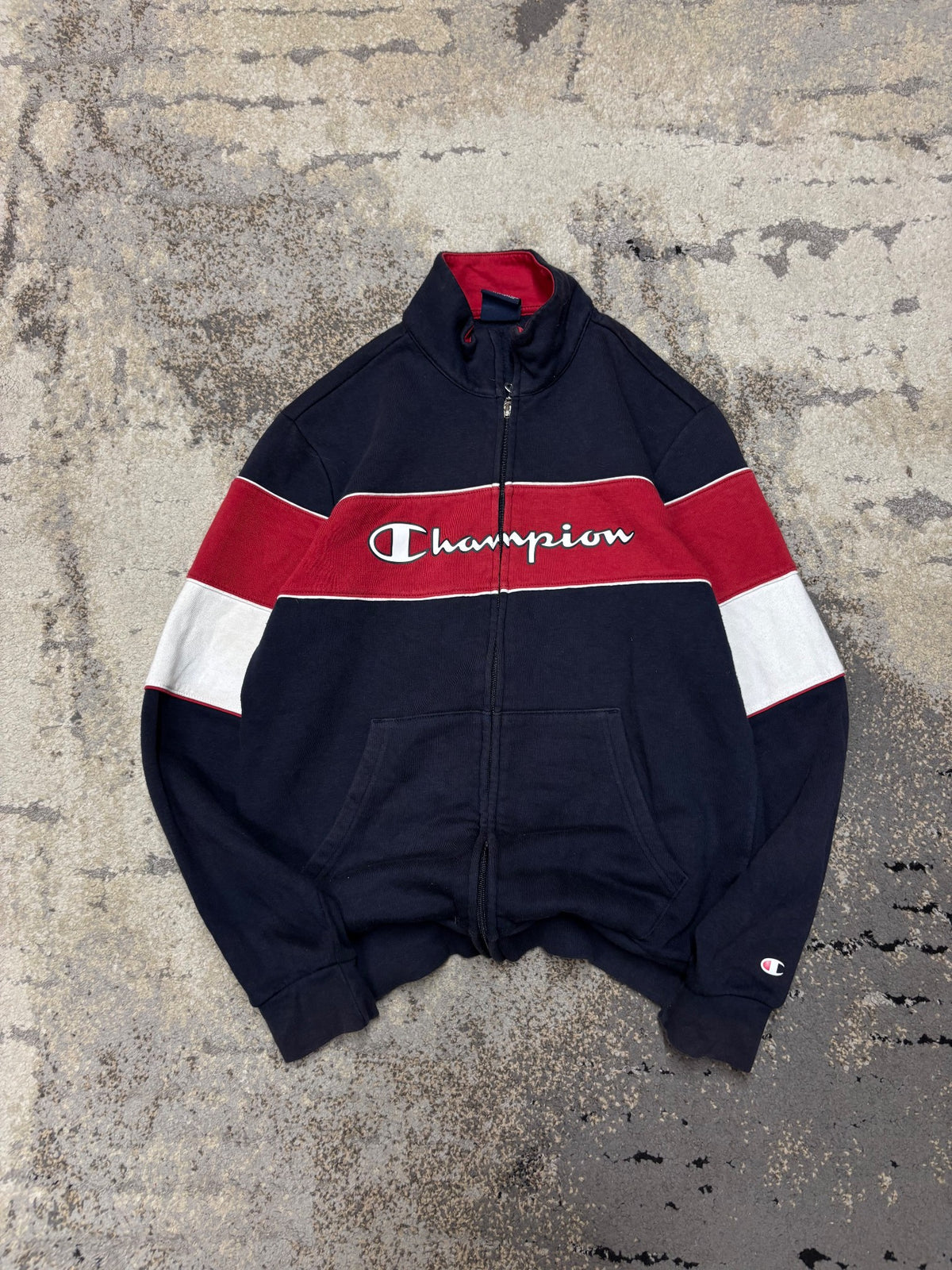 Bluza Champion zipp, dziecięce w bardzo dobrym stanie rozmiar 164 cm / 14 lat, widok z przodu