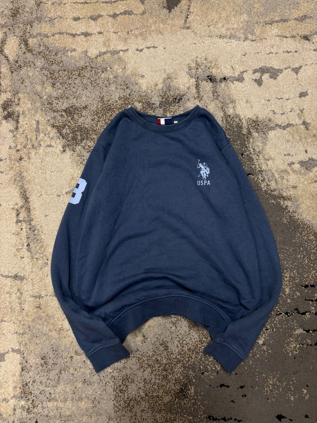 U.S. Polo Assn. Bluza U.S. Polo Assn crewneck, dziecięce w bardzo dobrym stanie rozmiar 164 cm / 14 lat, widok z przodu