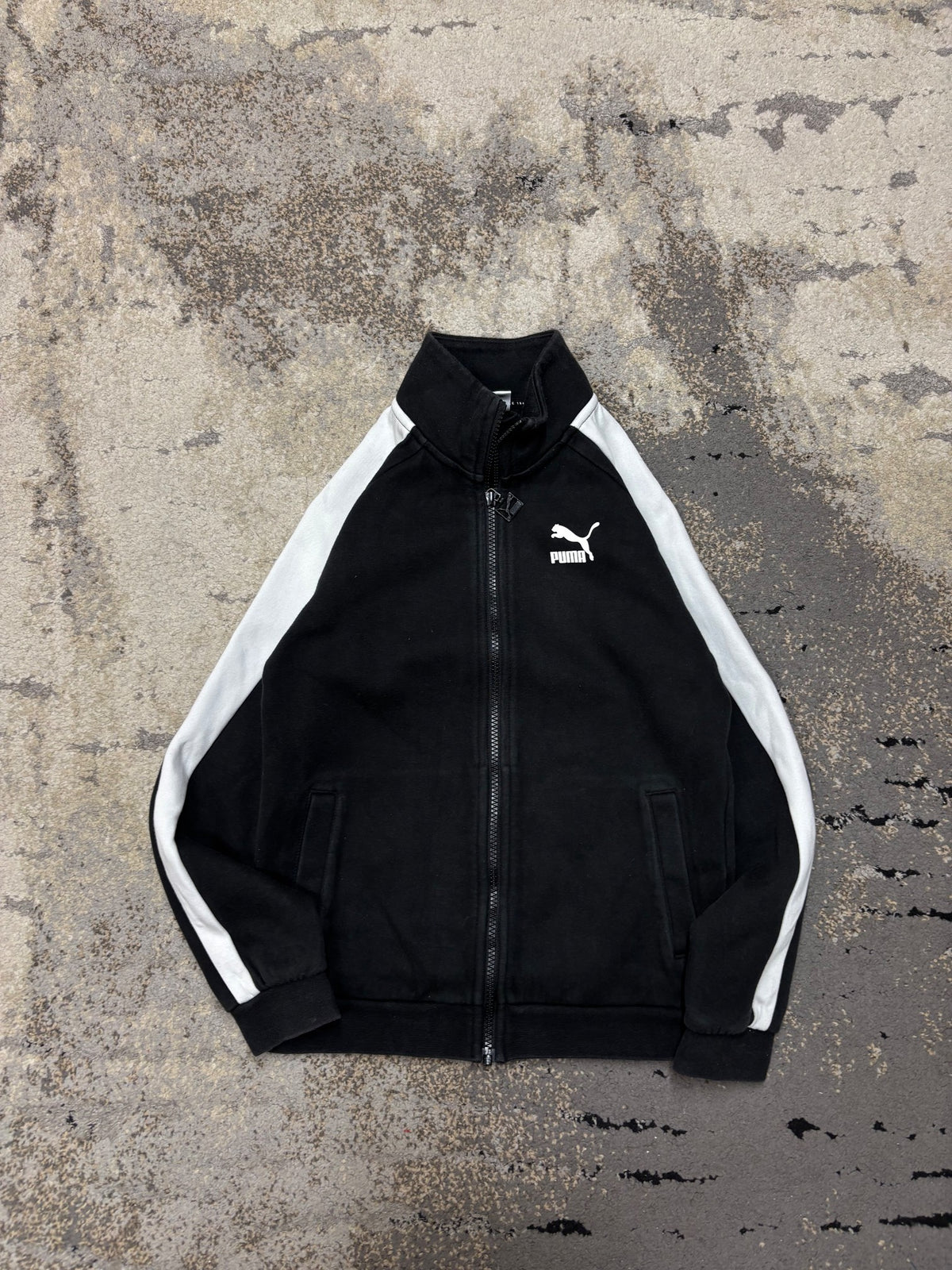 Bluza Puma zipp, dziecięce w bardzo dobrym stanie rozmiar 152 cm / 12 lat, widok z przodu