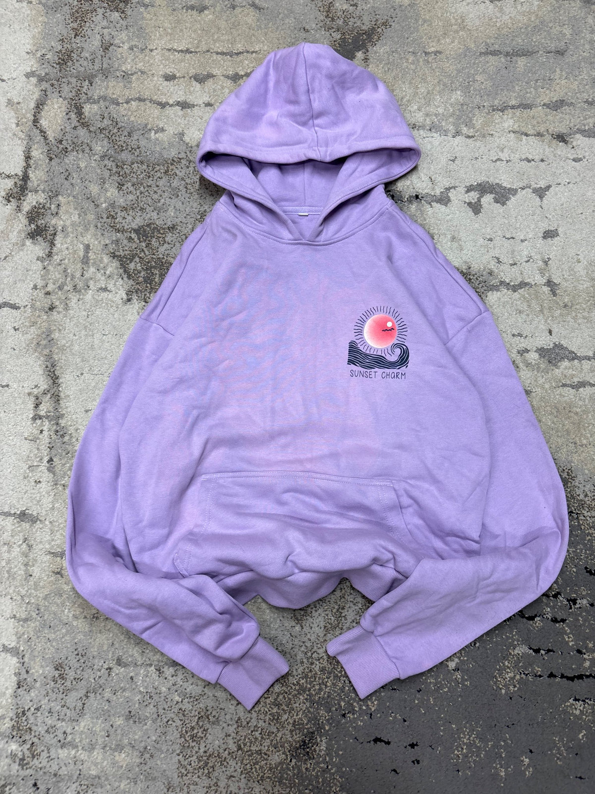 Bluza Japan style hoodie, damskie w dobrym stanie rozmiar L, widok z przodu
