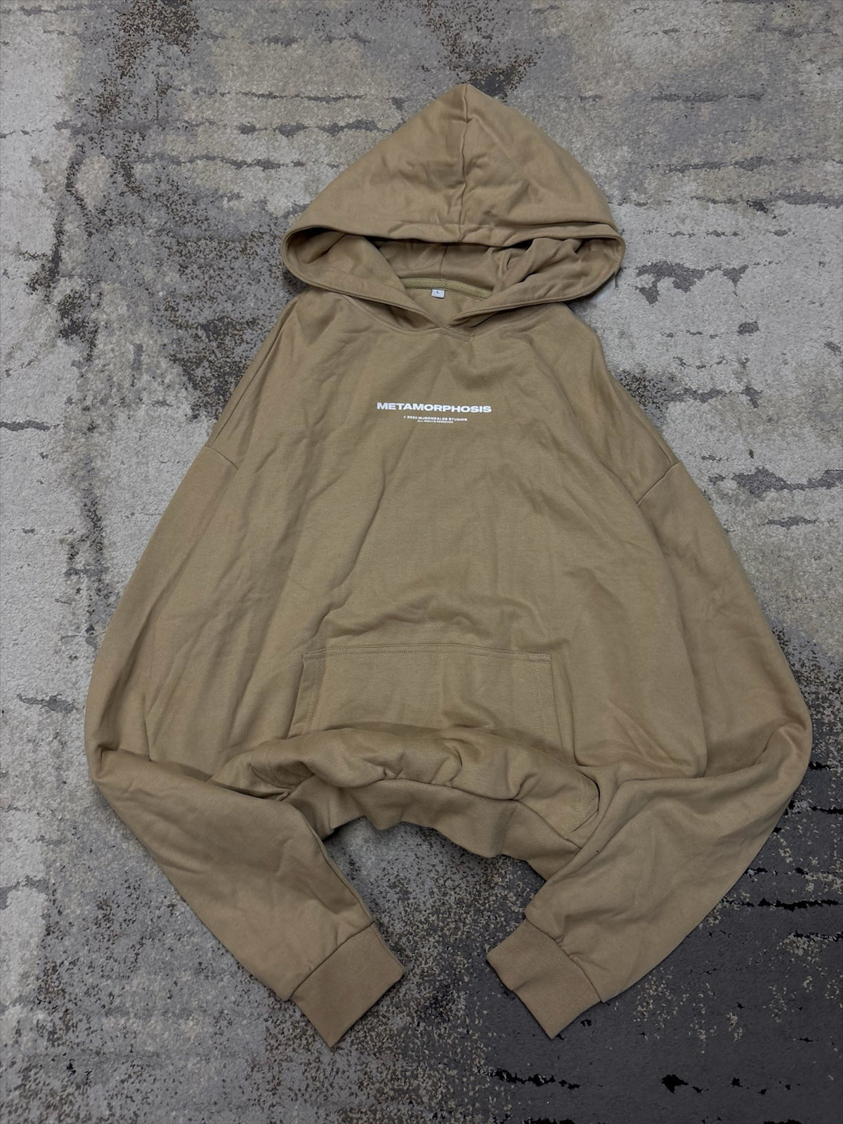 Bluza Japan style hoodie, damskie w bardzo dobrym stanie rozmiar XL, widok z przodu