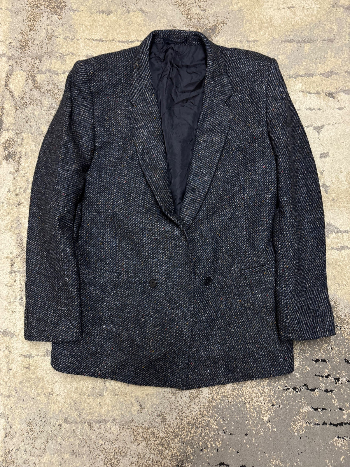 Marynarka vintage japan style, męskie w bardzo dobrym stanie rozmiar L, widok z przodu