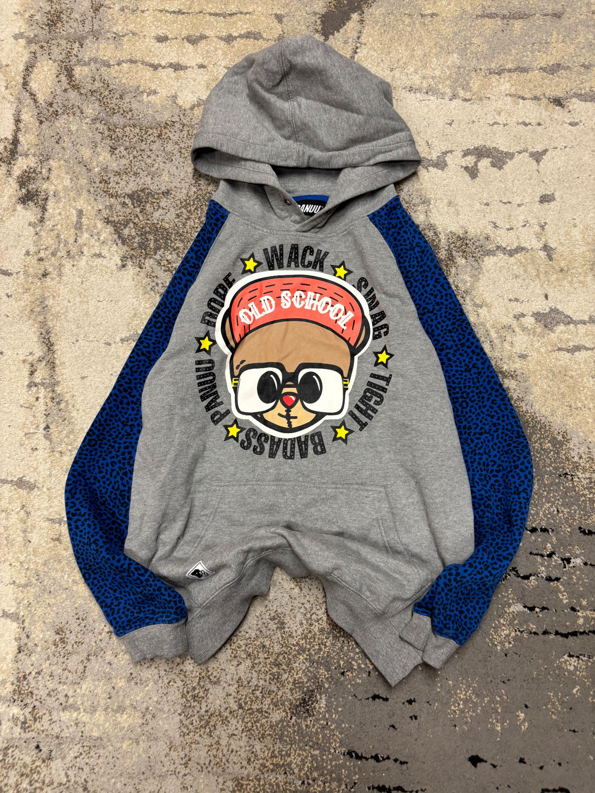 Bluza Japan style hoodie, damskie w bardzo dobrym stanie rozmiar L, widok z przodu