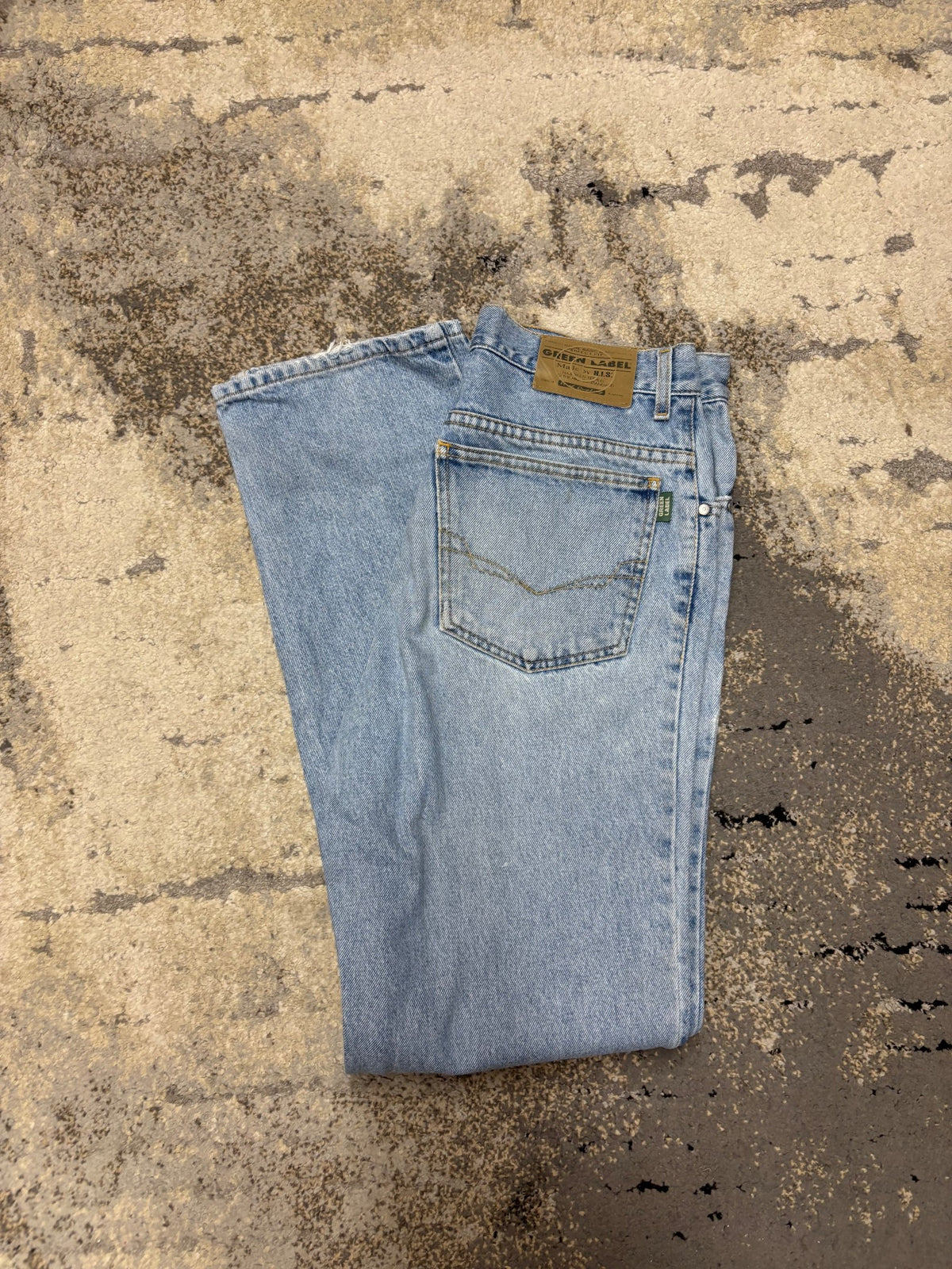 Japan Style Jeansy vintage retro y2k, damskie w bardzo dobrym stanie rozmiar S, detal