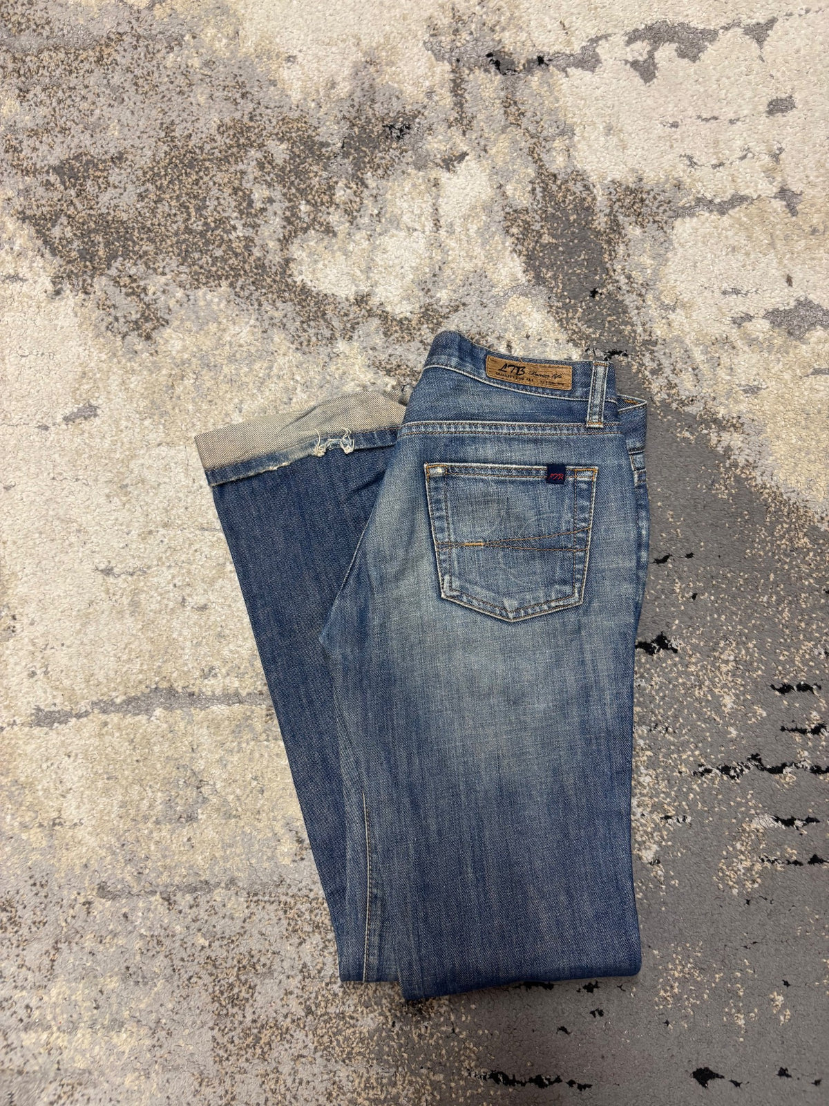 Japan Style Jeansy dzwony Vintage retro y2k, damskie w bardzo dobrym stanie rozmiar S, detal