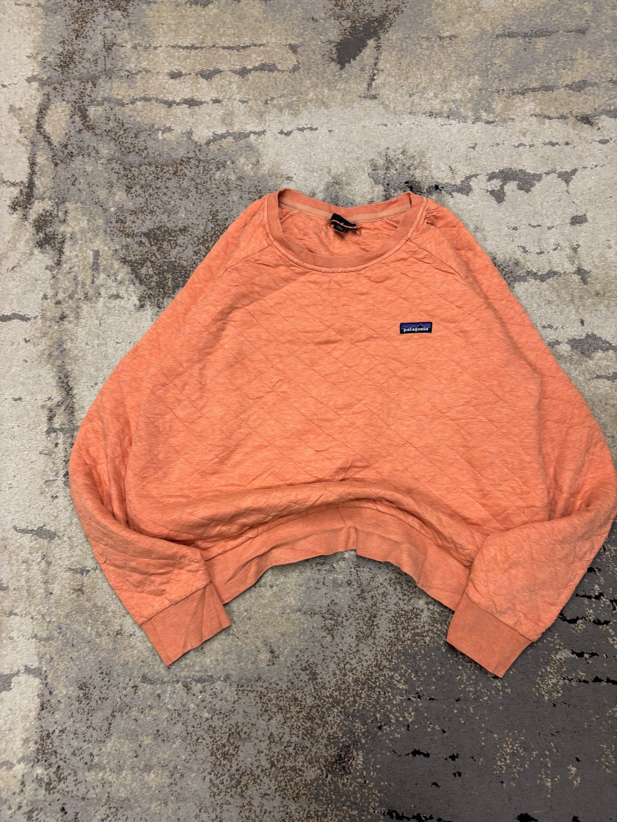 Bluza Patagonia crewneck, damskie w bardzo dobrym stanie rozmiar XL, detal