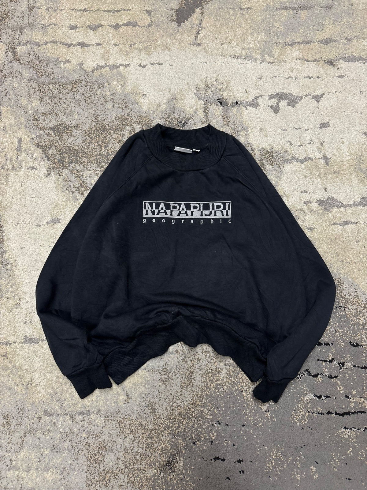 Napapijri Bluza Napapirji crewneck, damskie w bardzo dobrym stanie rozmiar S, widok z przodu