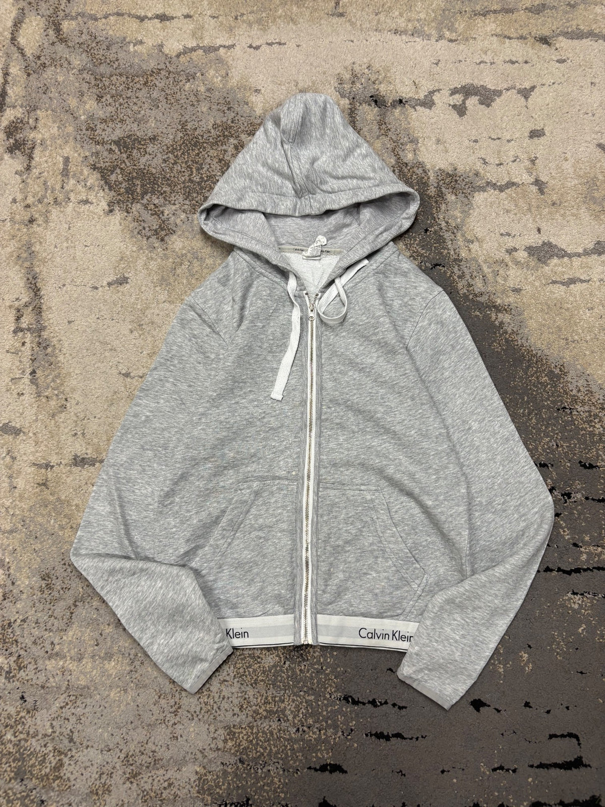 Bluza Calvin Klein zipp, damskie w dobrym stanie rozmiar S, widok z przodu