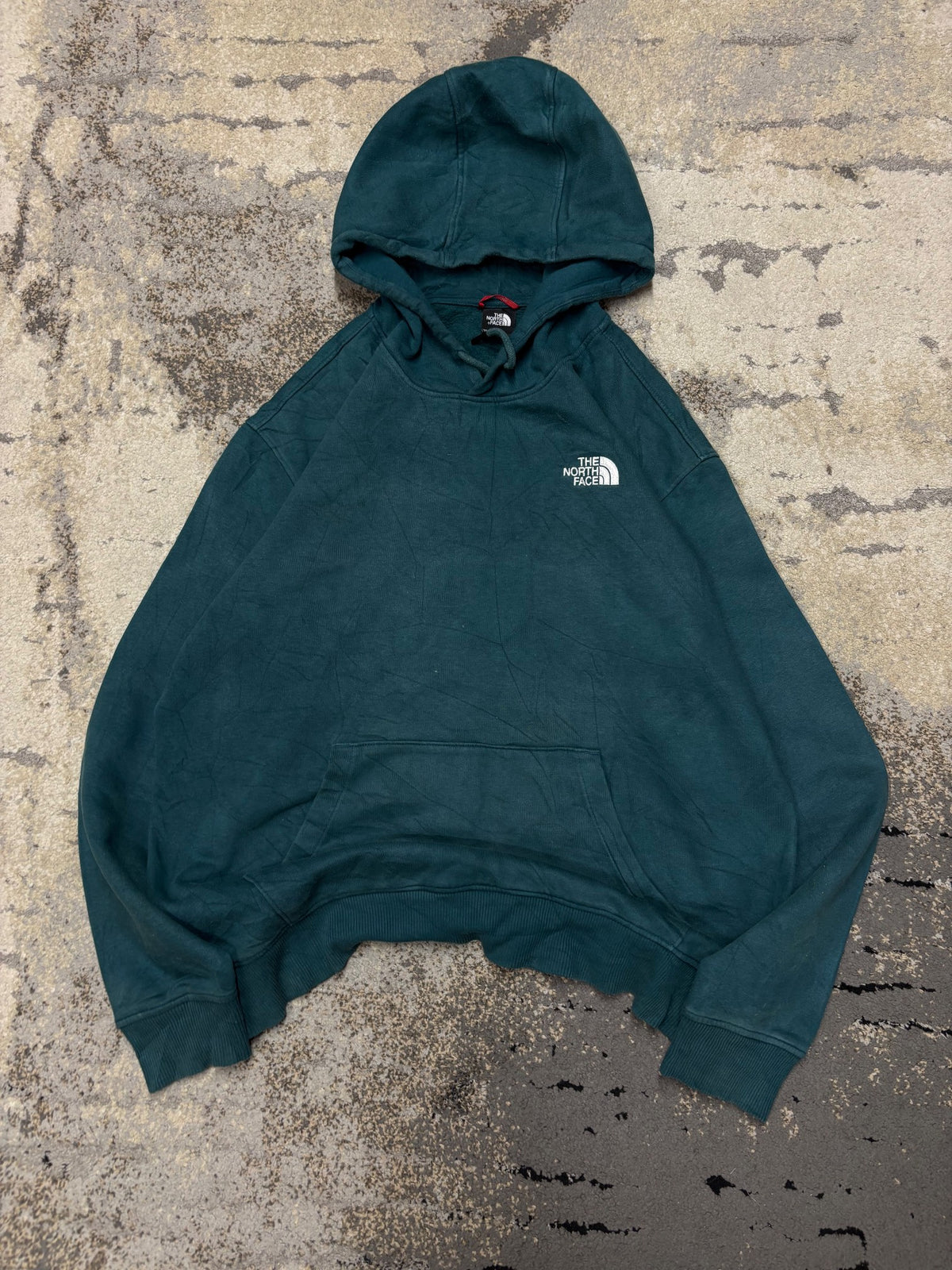 Bluza The North Face hoodie, męskie w bardzo dobrym stanie rozmiar L, widok z przodu