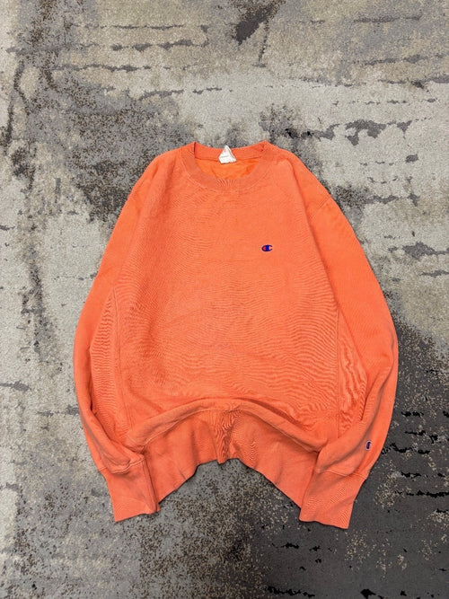 Bluza Champion crewneck Reverse, damskie w bardzo dobrym stanie rozmiar XL, widok z przodu