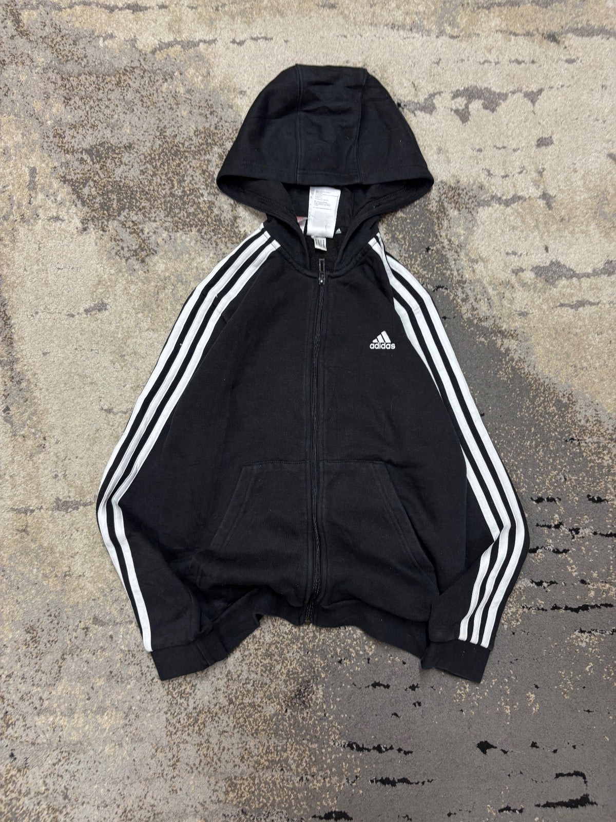 Bluza Adidas zipp, dziecięce w bardzo dobrym stanie rozmiar 152 cm / 12 lat, detal
