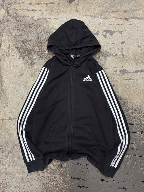 Bluza Adidas zipp, damskie w bardzo dobrym stanie rozmiar S, detal