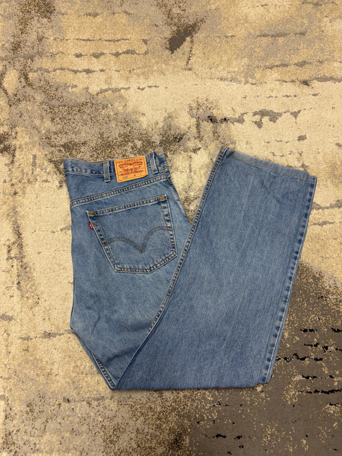 Levi's Jeasny LEVI’S, męskie w bardzo dobrym stanie rozmiar 50 | W34, detal