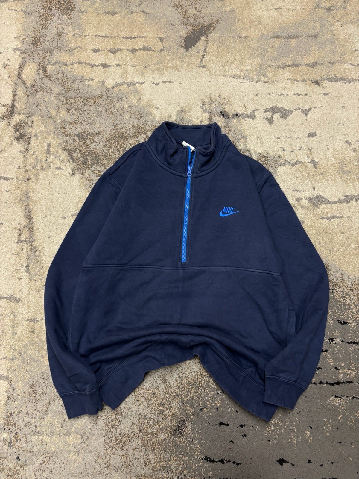 Bluza Nike half zipp, męskie w bardzo dobrym stanie rozmiar L, widok z przodu
