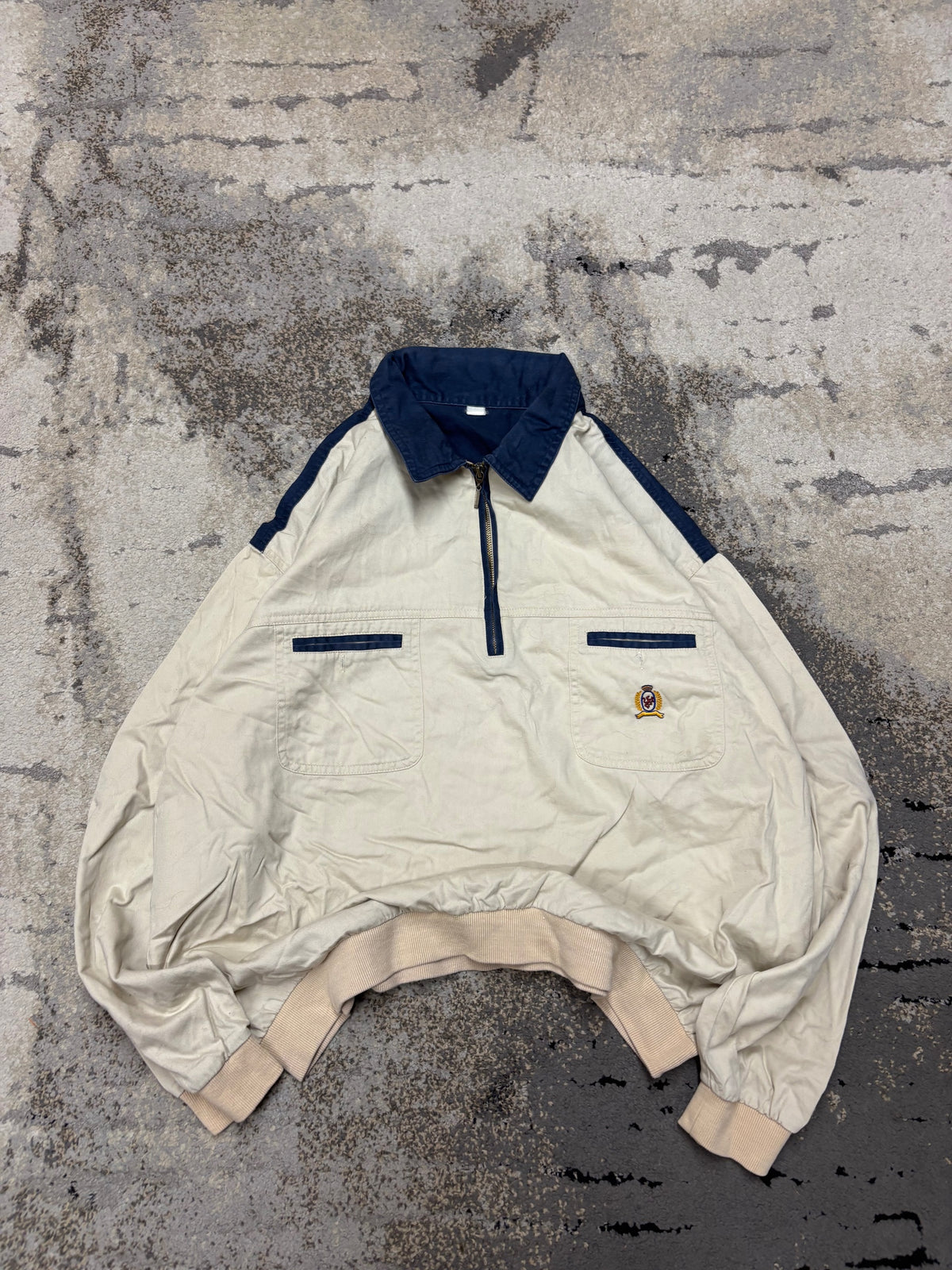 Bluza vintage retro y2k japan style, męskie w bardzo dobrym stanie rozmiar L, widok z przodu