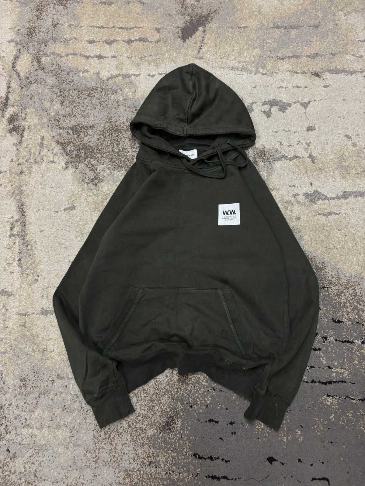 Bluza Wood Wood hoodie, damskie w bardzo dobrym stanie rozmiar S, widok z przodu