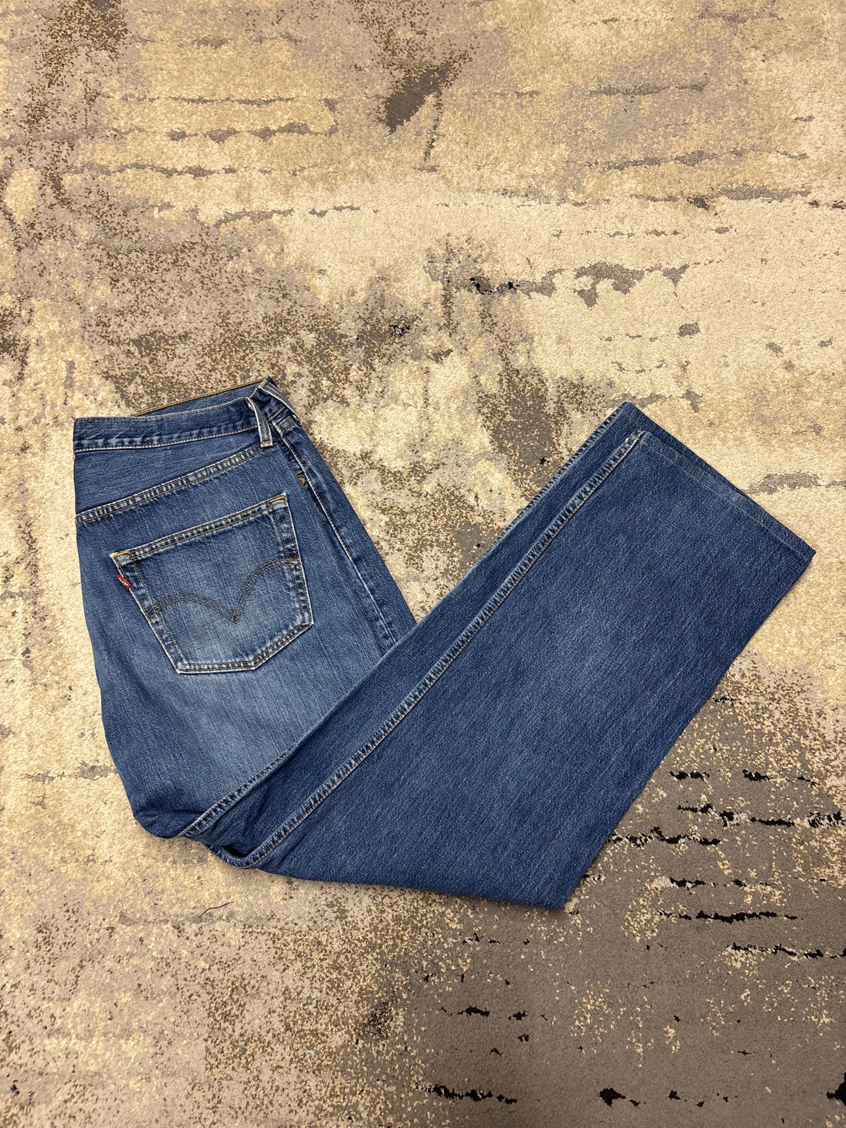 Levi's Jeansy LEVI’S, męskie w bardzo dobrym stanie rozmiar L, detal