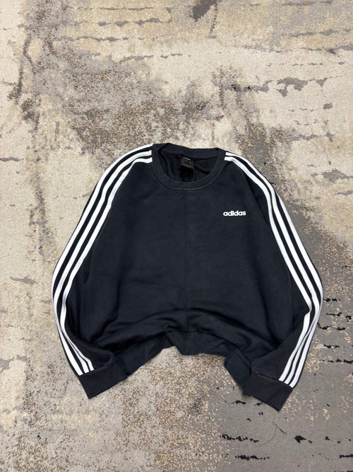 Bluza Adidas crewneck, męskie w bardzo dobrym stanie rozmiar L, widok z przodu
