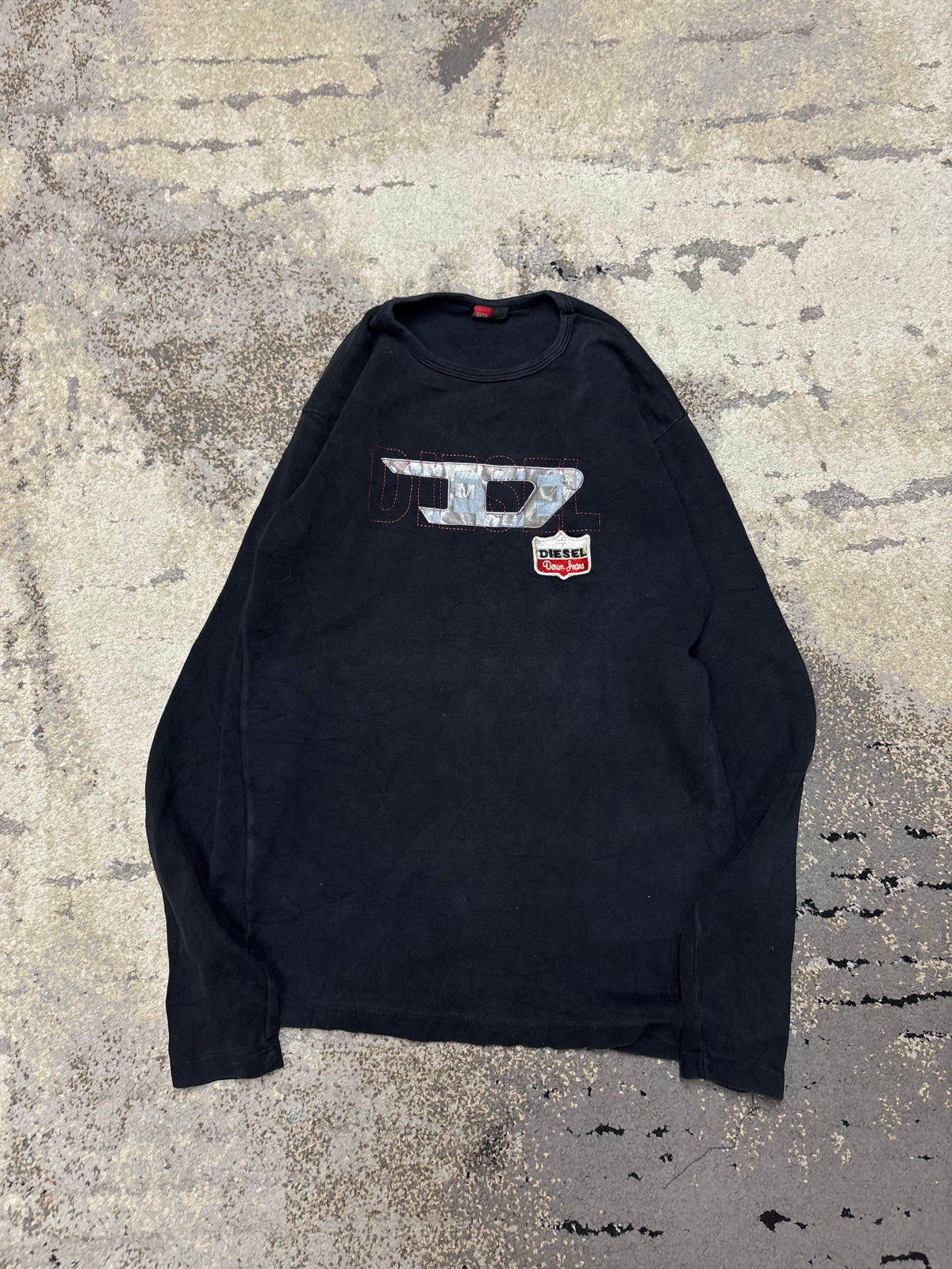 Bluzka Diesel Vintage, damskie w bardzo dobrym stanie rozmiar S, detal