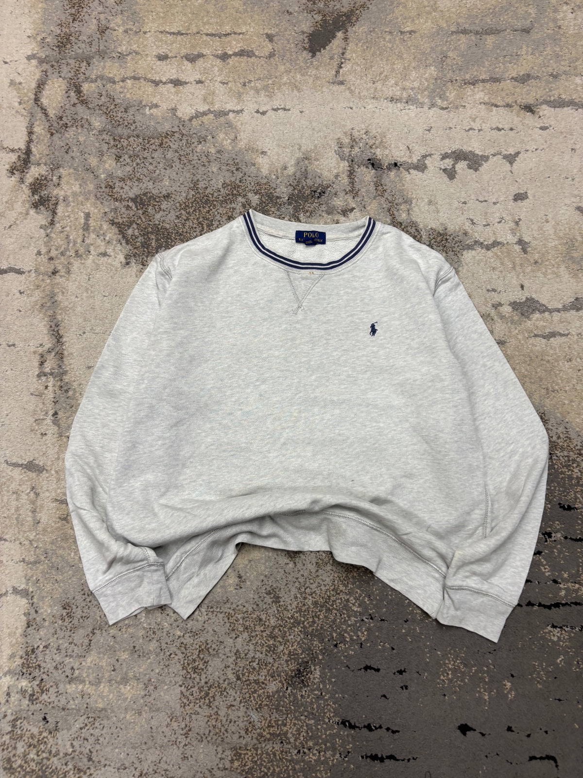 RALPH Ralph Lauren Bluza Ralph Lauren crewneck, damskie w bardzo dobrym stanie rozmiar XL, widok z przodu