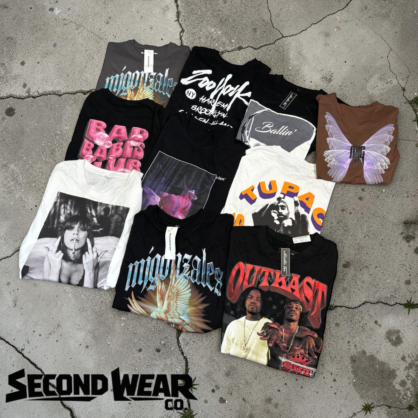 Box 10 szt koszulek outlet nowych z metkami i bez metek +ebook gratis