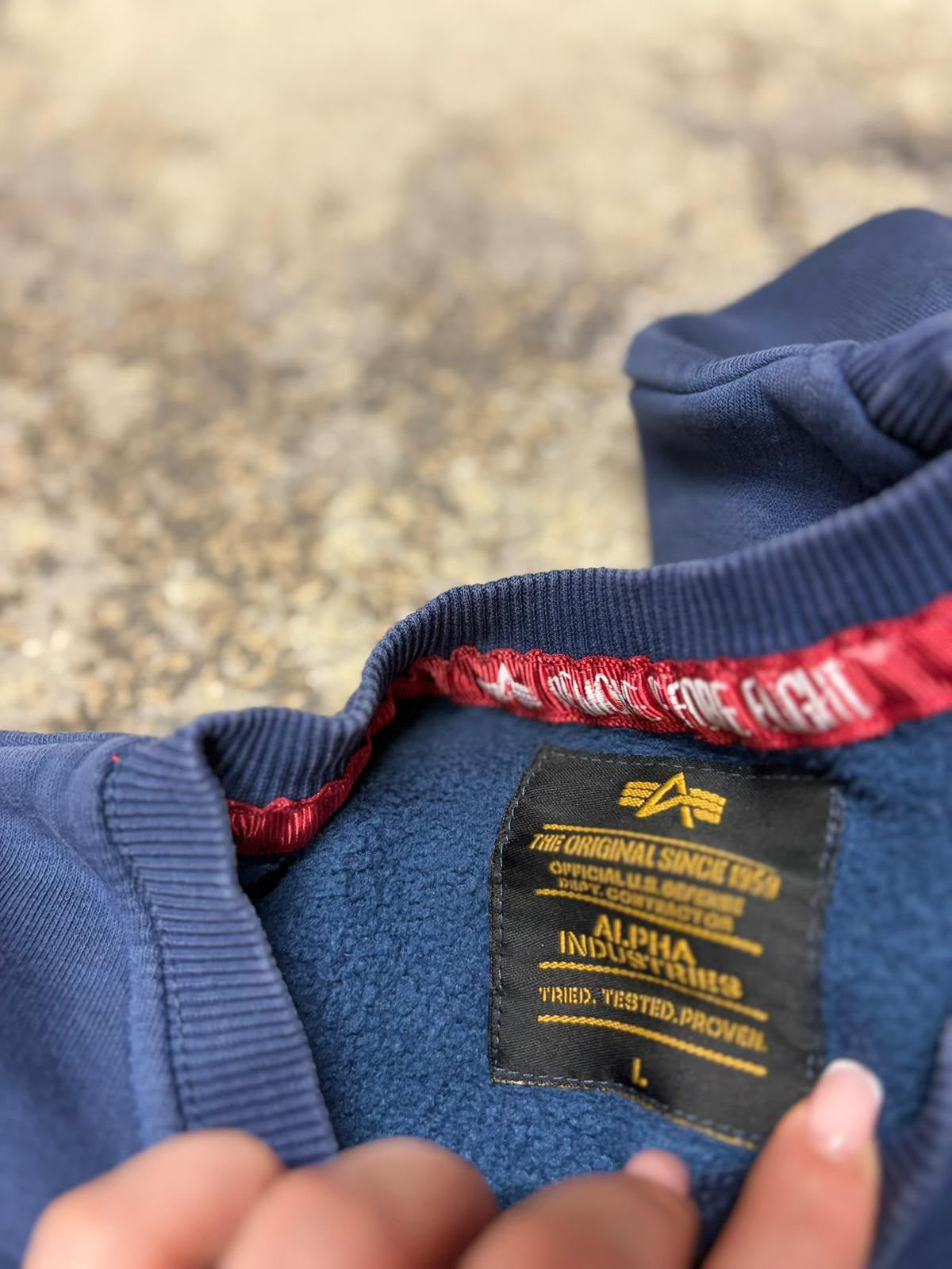 Bluza męska alpha industried crewneck