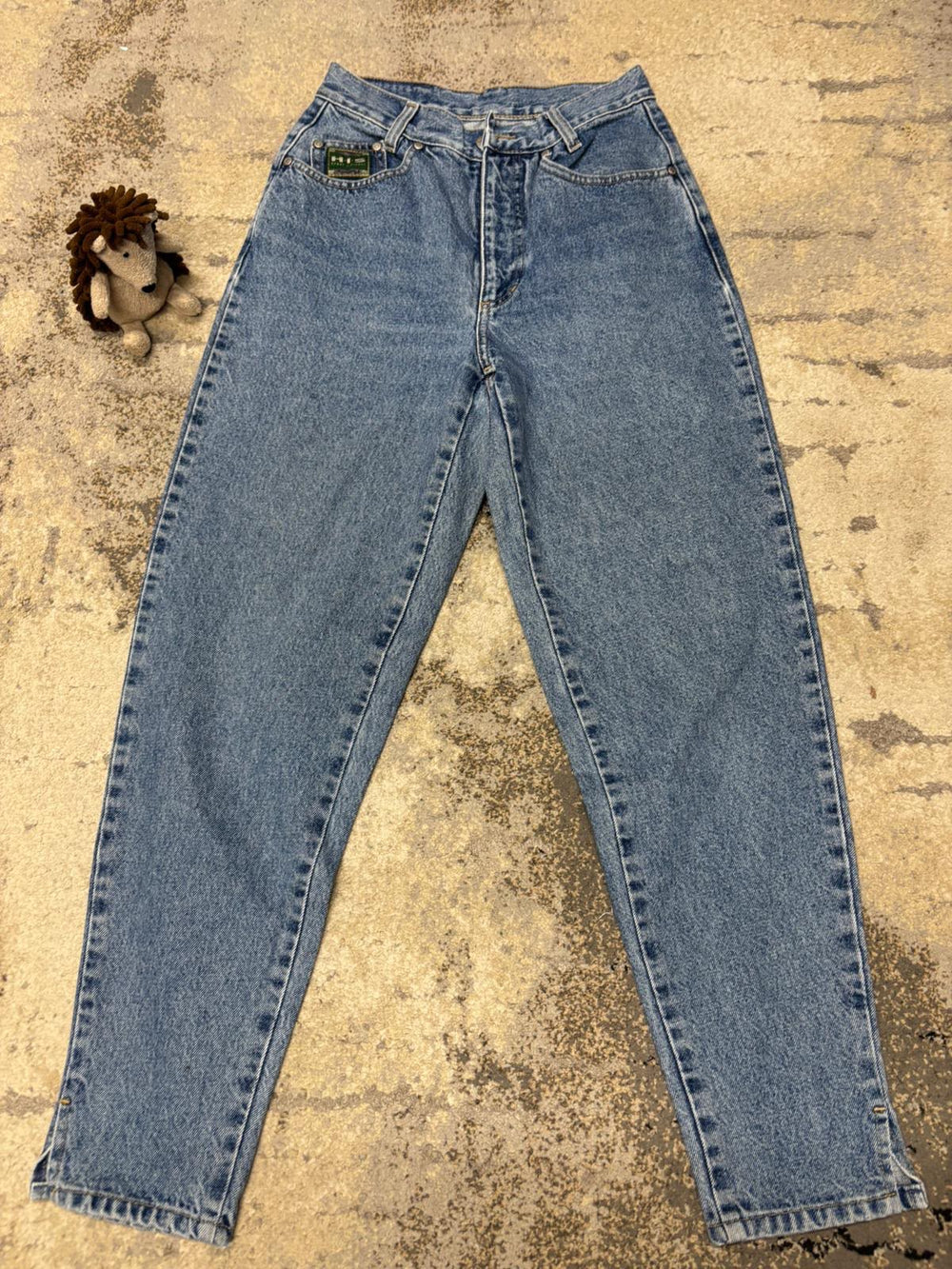 Spodnie damskie jeans vintage baggy