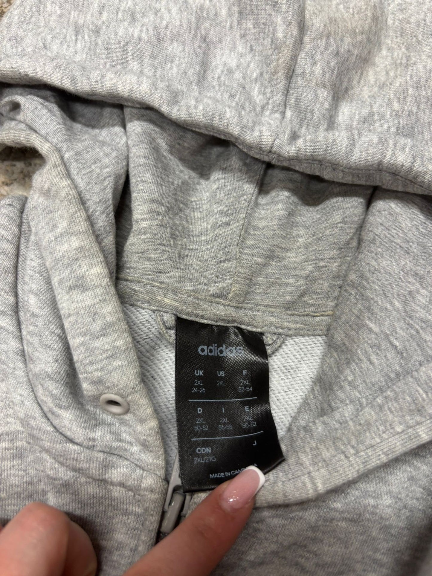 Bluza damska Adidas zipp