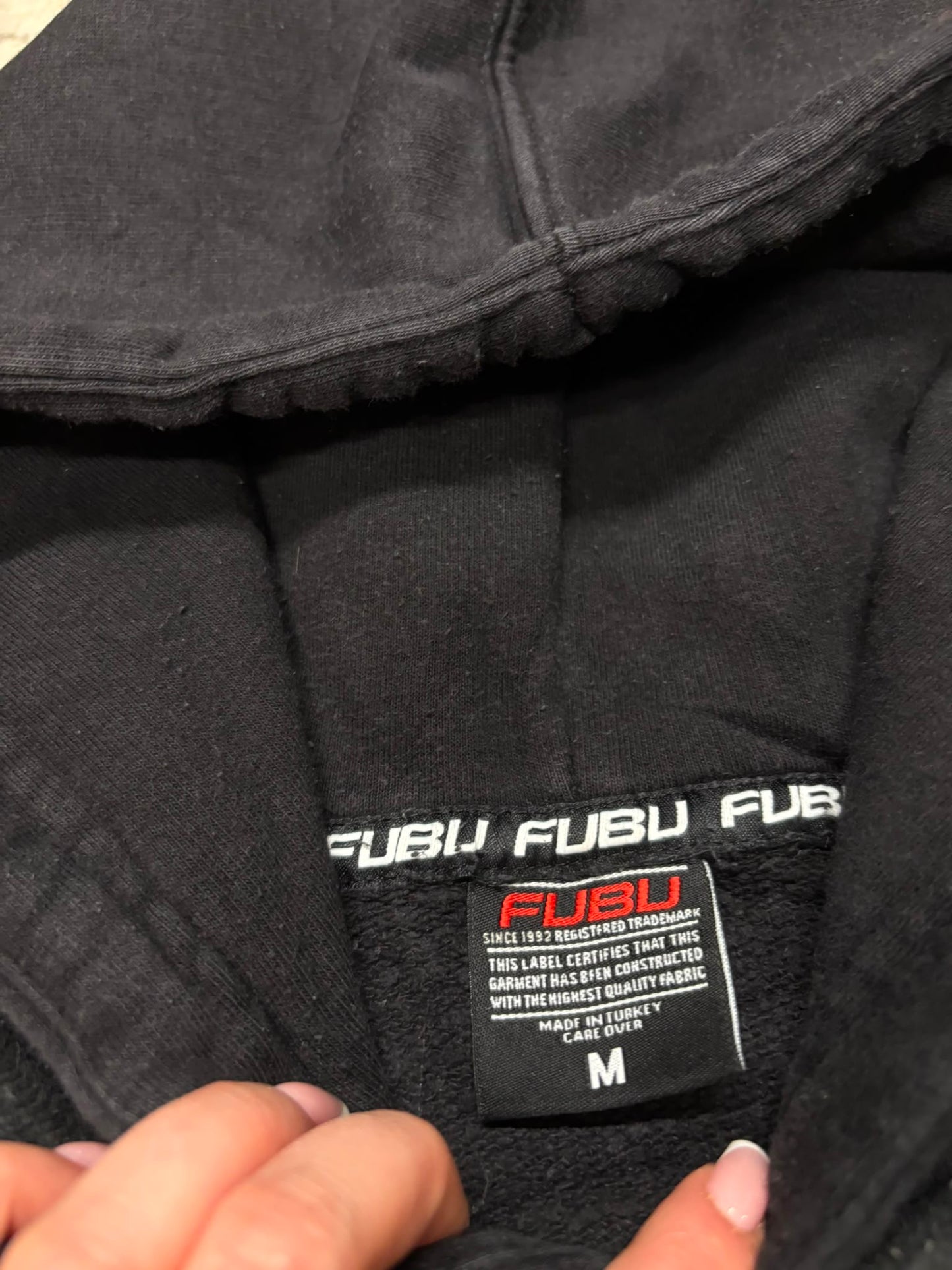 Bluza męska Fubu haft Logo hoodie