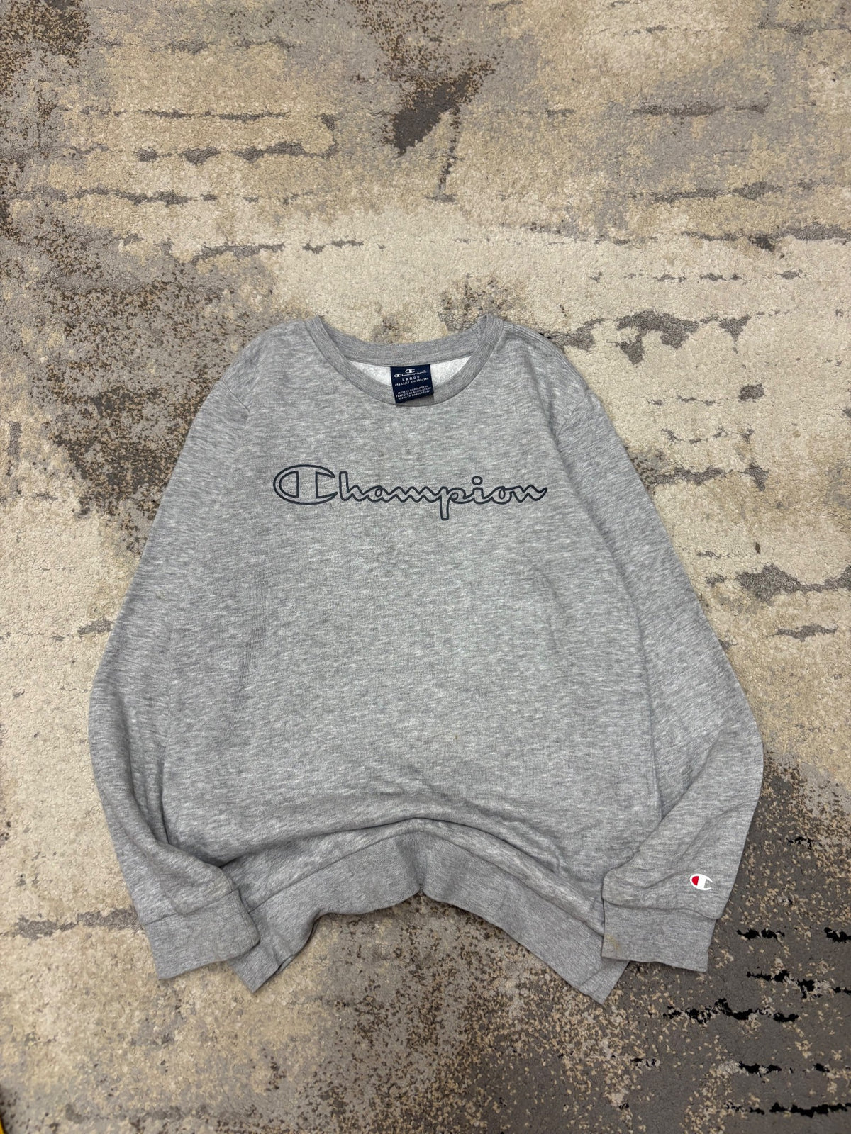 Bluza Champion crevneck, dziecięce w dobrym stanie rozmiar 152 cm / 12 lat, widok z przodu